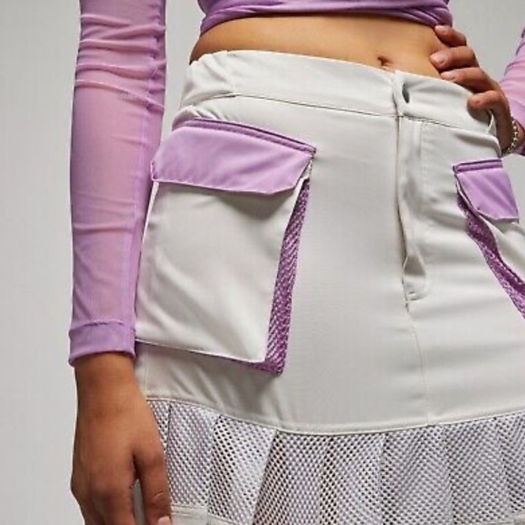 NEW Nike Air Jordan 23 Engineered Pleat Hem Mini Skirt - Picture 3 of 8